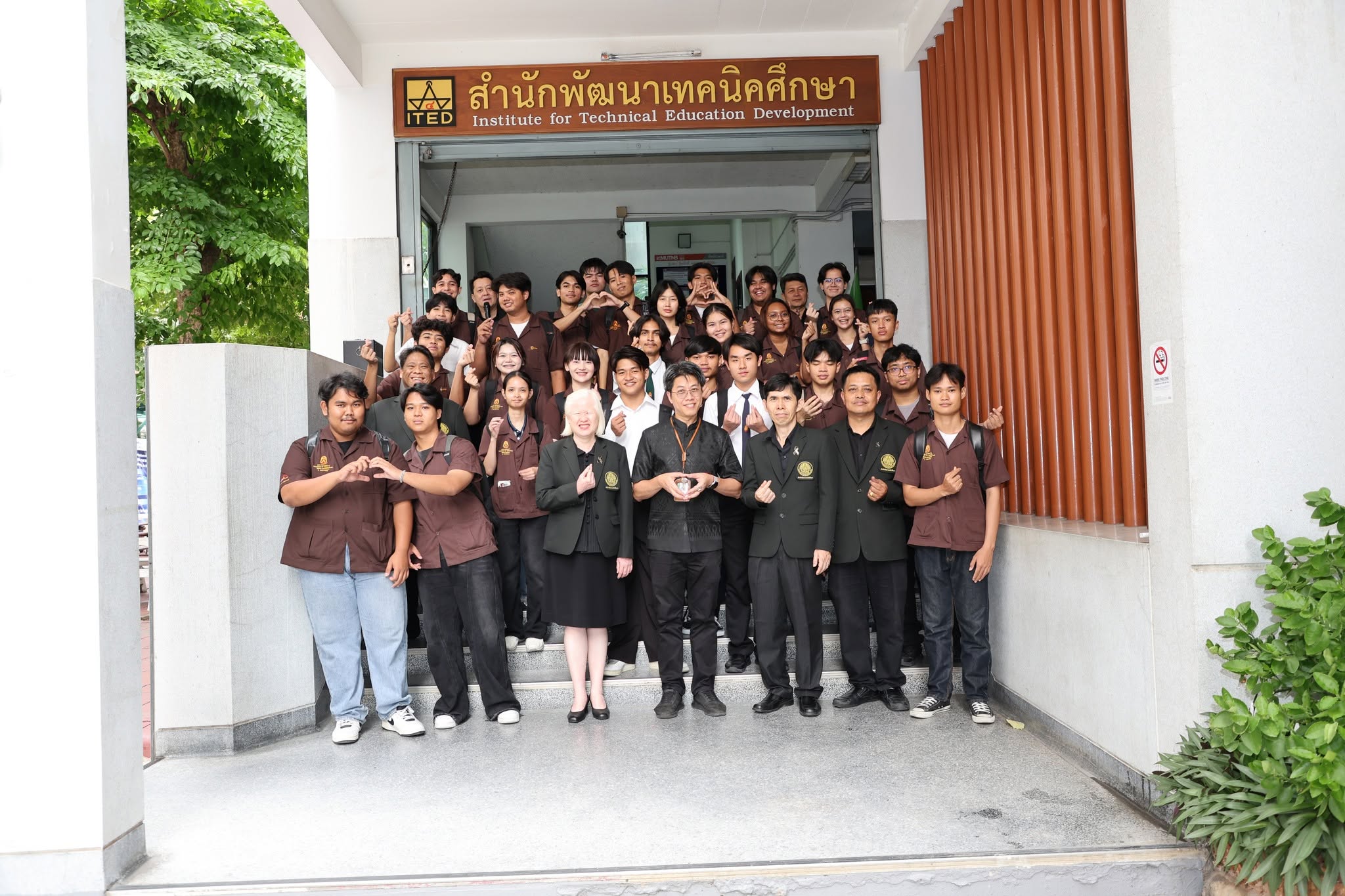 นักศึกษาระดับปริญญาตรี คณะครุศาสตร์อุตสาหกรรม ศึกษาดูงาน ITED