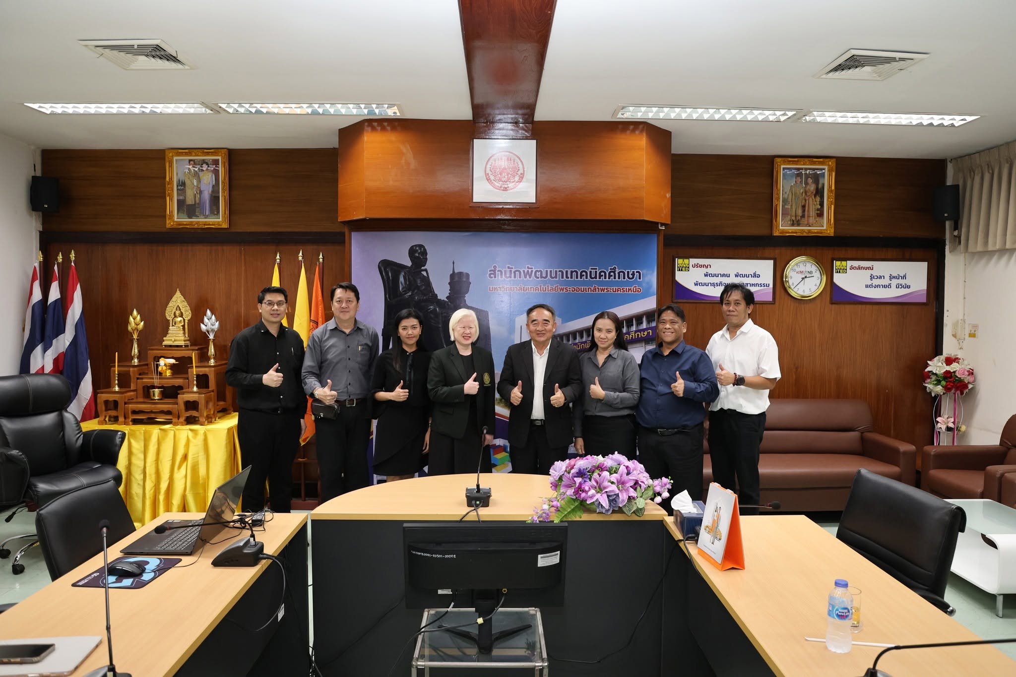 สำนักพัฒนาเทคนิคศึกษา มจพ. ประชุมหารือแนวทางการพัฒนาสื่อการเรียนการสอนเพื่อตอบสนองต่อการจัดการเรียนการสอนระดับอาชีวศึกษา